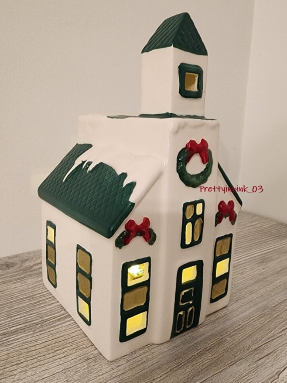 Target Holiday Light up Ceramic LED Village Threshold Christmas Collection New